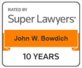 Super Lawyers 10 Years - John W. Bowdich